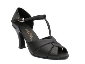 dansschoenen leder zwart  